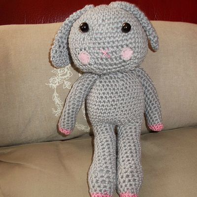 Brebis en crochet fait main (18 euros) -sur commande- 