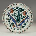 Iznik dish, Turkey, Second half of the 16th century