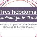 LES PROMOS DE LA SEMAINE