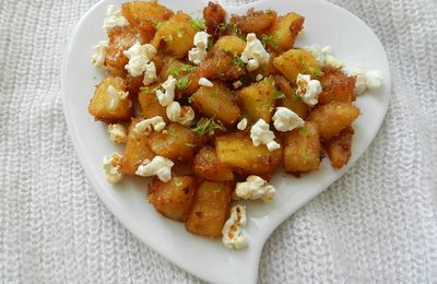 ananas caramélisé, citron vert, noix de coco et Pop corn