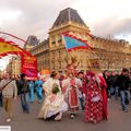 les majestés  coté jardin